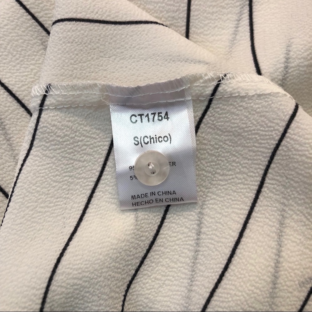 Vici Striped Blouse - Picture 5 of 6